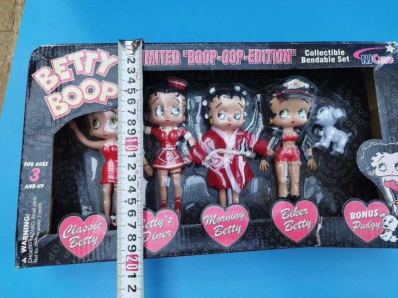 Betty Boop（ベティちゃん）LimitedBOOP-OOP-EDITION Collectible Bendable Set（フィギュア