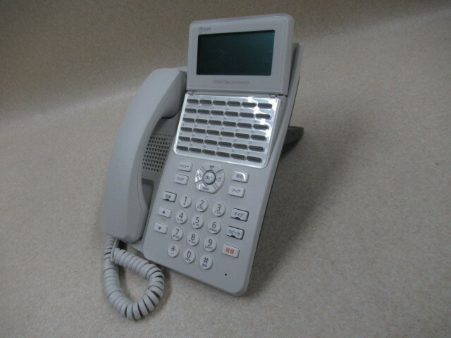 ▲Ω ZB1 9860※ 保証有 NTT A1-(36)STEL-(1)(W) 36ボタン電話機 東15年製 ・祝10000！取引突破！