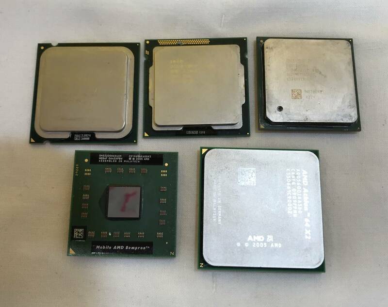 INTEL CORE i3/AMD Athlon 64×2他 CPU 5てんまとめて!!