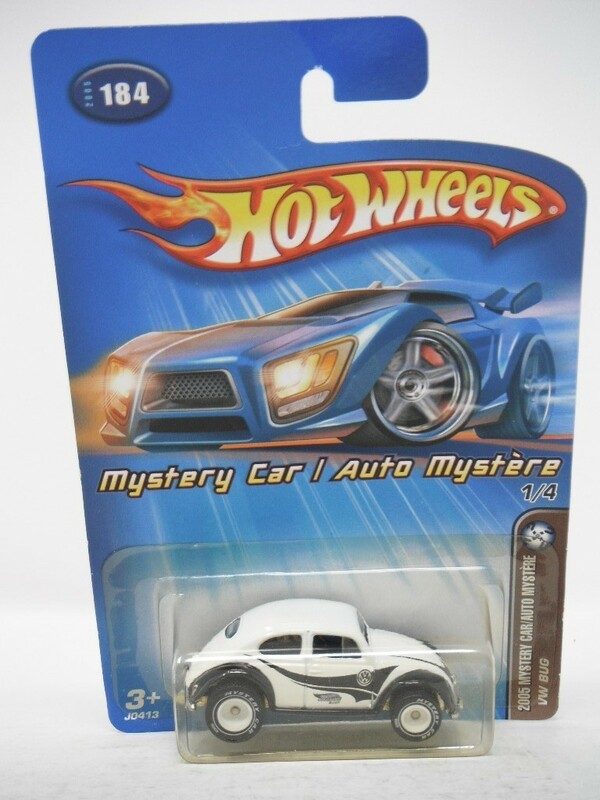 ■ HOTWHEELSホットウィール『2005 Mystery Car / Auto Mystere 1/4 1:64 VW BUG フォルクスワーゲンバグ ダイキャストミニカー』激レア