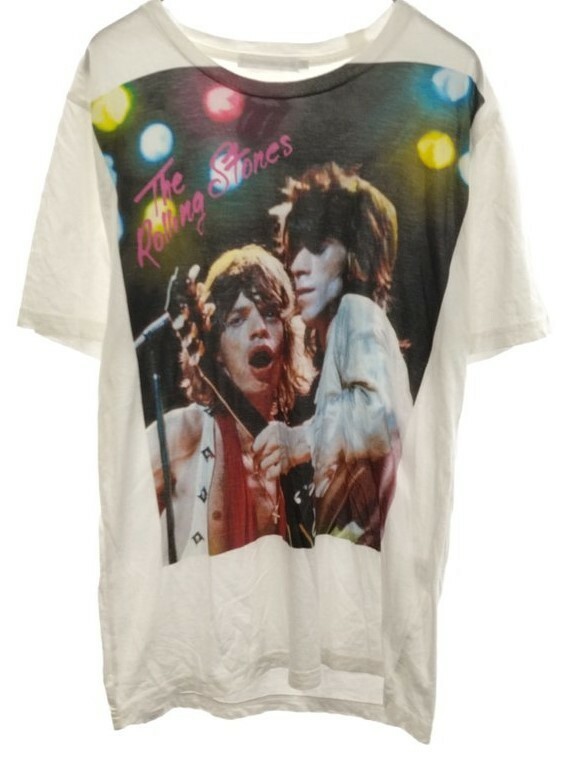 新品未開封　希少　HYSTERIC GLAMOUR ヒステリックグラマー × THE ROLLING STONES ローリングストーンズ Tシャツ L 日本製 ミックジャガー