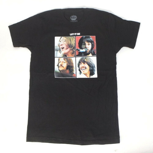 (L) ビートルズ　LET IT BE Tシャツ　(新品) BEATLES【メール便可】 [9014863]