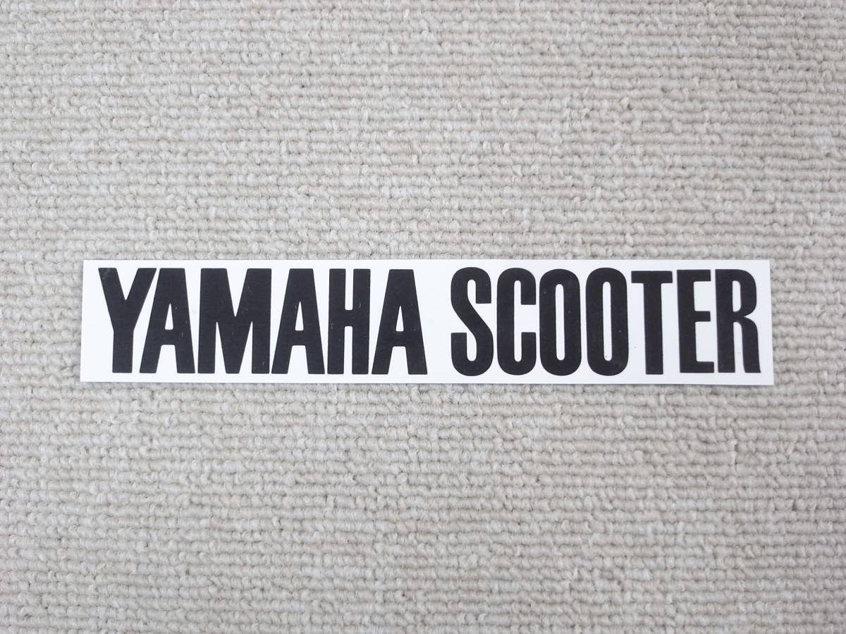 当時物■ヤマハスクーターステッカー 新品未使用品■YAMAHA SCOOOTER　レトロステッカー　デカール