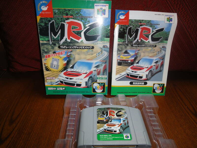 ☆ニンテンドー64 　MRC　マルチレーシングチャンピオンシップ 　箱・説付き　　Nintendo64 ソフト 
