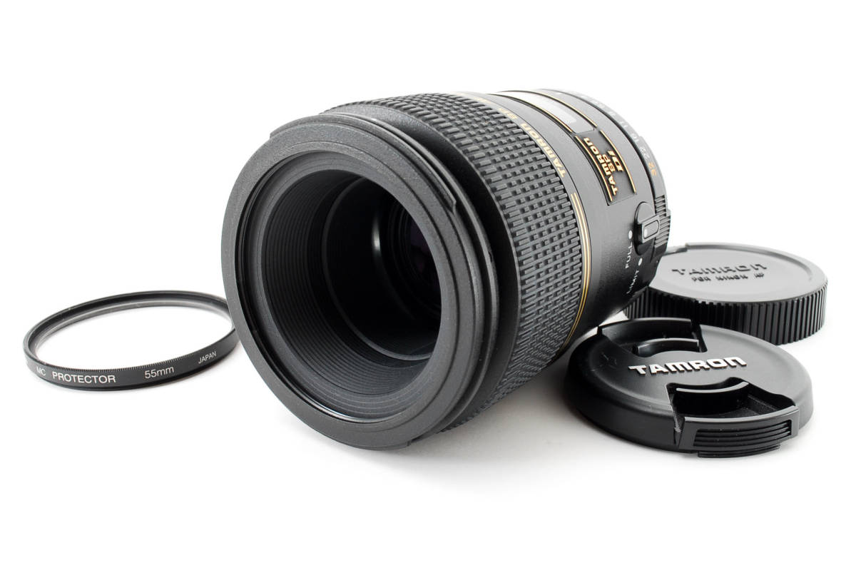 TAMRON タムロン SP AF 90mm F2.8 Di MACRO 272E ニコン用レンズ 前後キャップ フィルター #980356