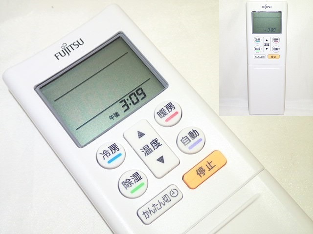 5203[M]綺麗♪◆FUJITSU 富士通◆エアコン リモコン/AR-RFS3J/ホワイト