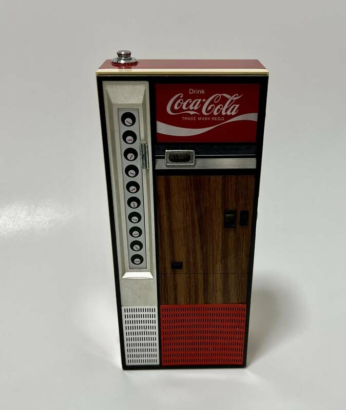 コカ・コーラ ベンダー 瓶自販機型 AM/FM ラジオ 日本製 動作確認済