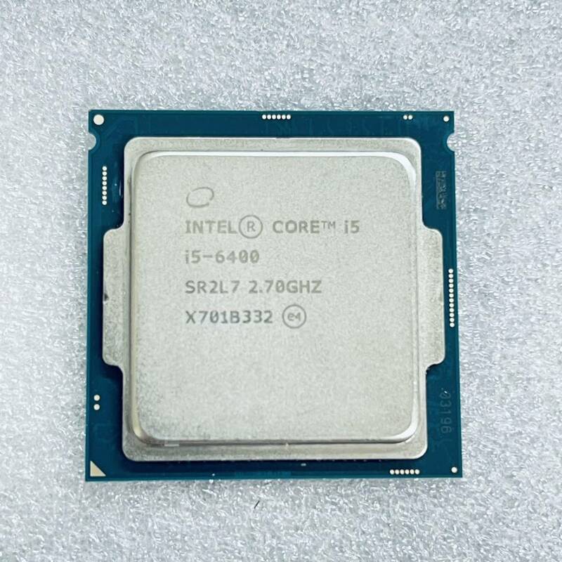 4-112☆ Intel Core i5-6400 SR2L7 2.70GHZ 中古