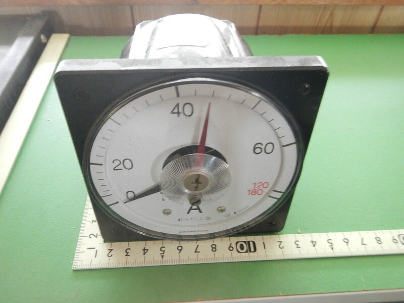 盤面電流計⑨（0～60・120・180）A
