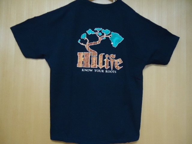 即決　ハワイ　Hi Life　ハイライフ　Ｔシャツ　黒色　XＸＬ