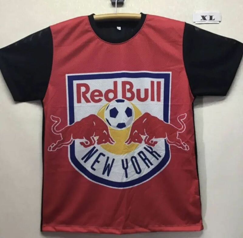 新品 レッドブル ニューヨーク RED BULL メッシュ Tシャツ XL