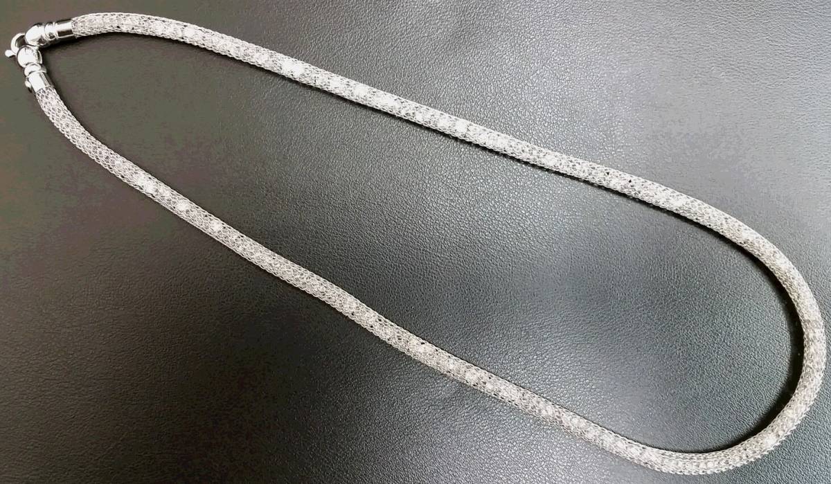 ◆　（極美品）ｋ18ＷＧ　ネックレス　45.5cm　◆