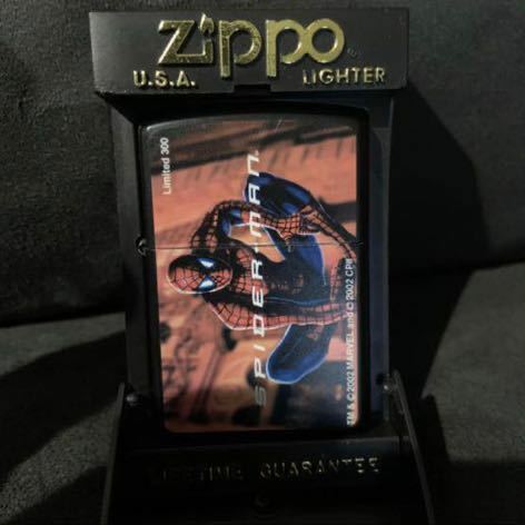 限定品 300個　スパイダーマン　zippo ライター