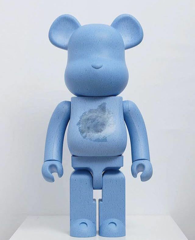 新品輸送箱未開封 BE@RBRICK Snarkitecture × Blackrainbow 1000% Blue edition Daniel Arsham ダニエルアーシャム sorayama 空山基