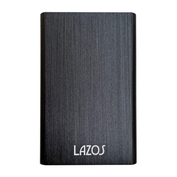 HDDケース/SSDケース 2.5インチ アルミニウム合金 最大4TB 最大6Gbps LAZOS L-HC-B/7483/送料無料メール便 ポイント消化