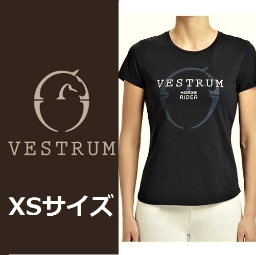 VESTRUM ノックスビル ロゴ Tシャツ XS　レディース 乗馬　馬術