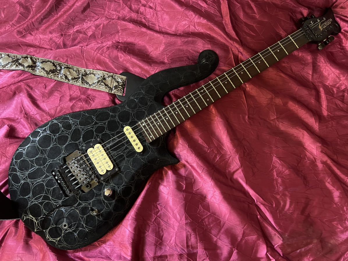 edwards prince sugizo モデルギター　リメイク　レア中古　　 動作確認済　リメイク代込みで20万相当