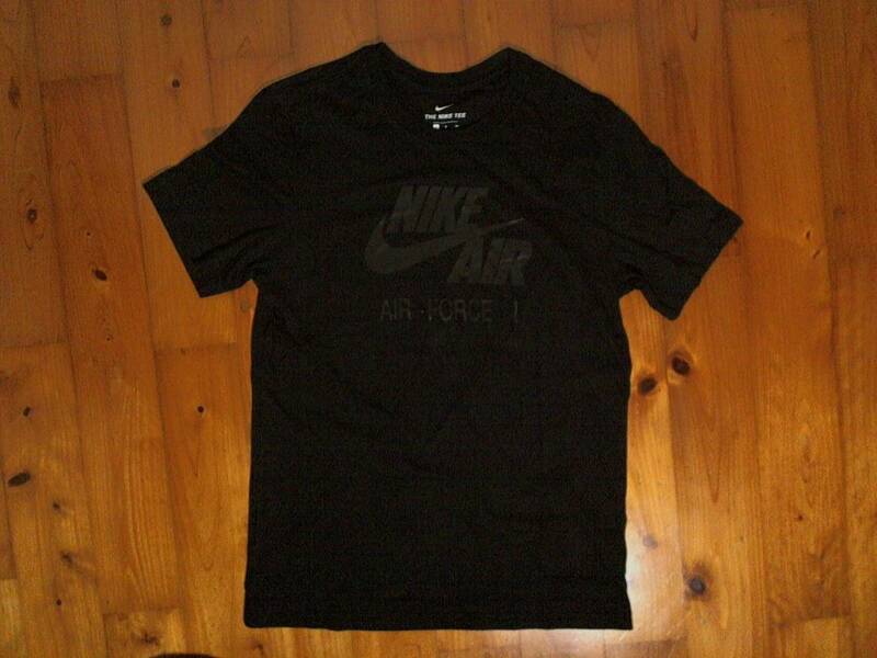 ★微難有☆ナイキ★THE NIKE TEE★NIKE AIR SB★ロゴプリント半袖Tシャツ コットンTシャツ Ｓ 黒 ブラック 