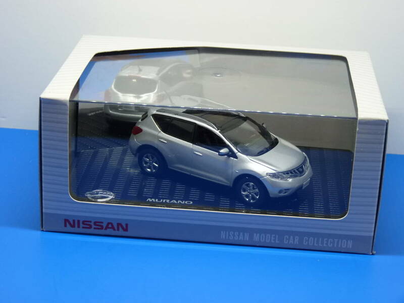 ★送料無料　1/43 ミニカー 日産自動車 特注 ニッサン ムラーノ MURANO Z51 ブリリアントシルバー