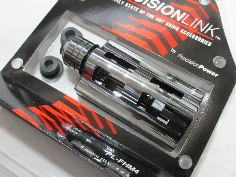 ★限定8★PPI PRECISION POWER プレシジョンパワー 4ゲージ用 MAXIヒューズ用4連ヒューズホルダー PL-FHM4