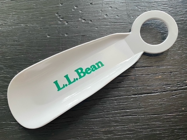 US ビンテージ　シューホーン　靴べら　プラ製　L.L. Bean　LL BEAN エルエルビーン