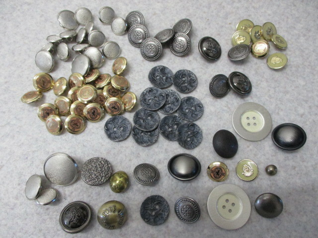 金属ボタン　色々　　ハンドメイド　　飾りボタン　　手作りなどに
