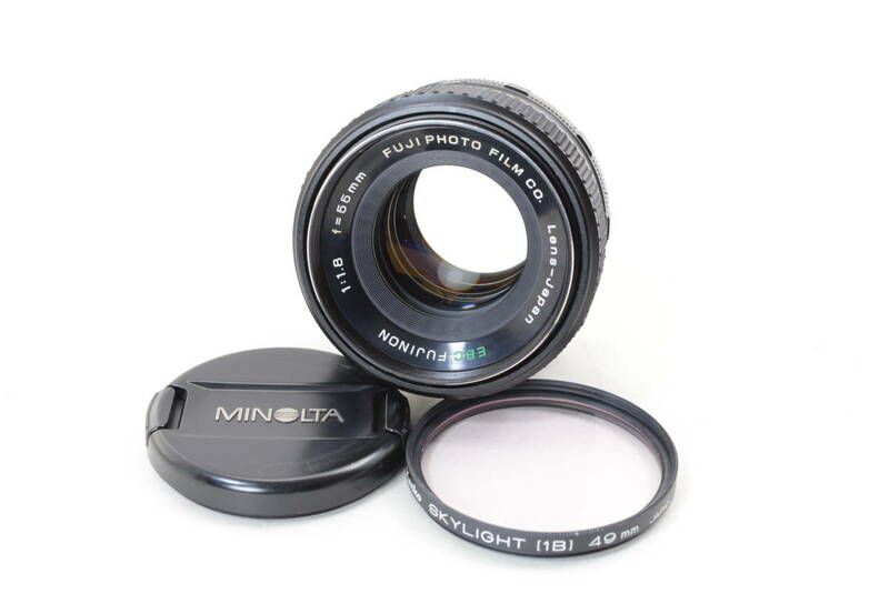 【ecoま】富士フィルム EBC FUJINON 55mm F1.8 no.398909 M42マウント マニュアルレンズ