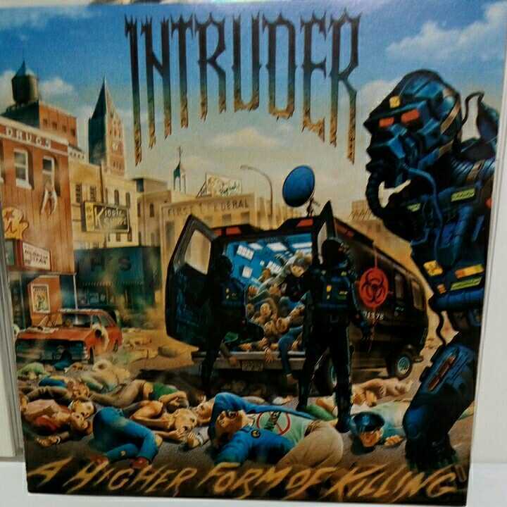 INTRUDER「A HIGHER FORM OF KILLING」国内盤　貴重盤