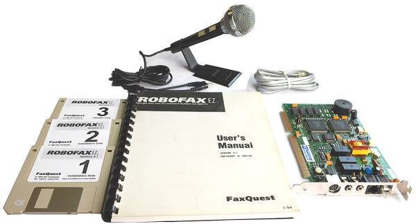新古品 Robofax EZ Fax/ボイス ボード