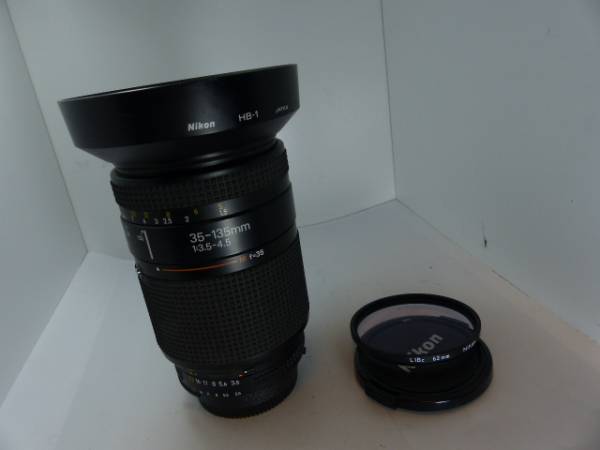 ニコン AF 35-135㎜F3.5-4.5 マクロ 純正フィルター・フード付