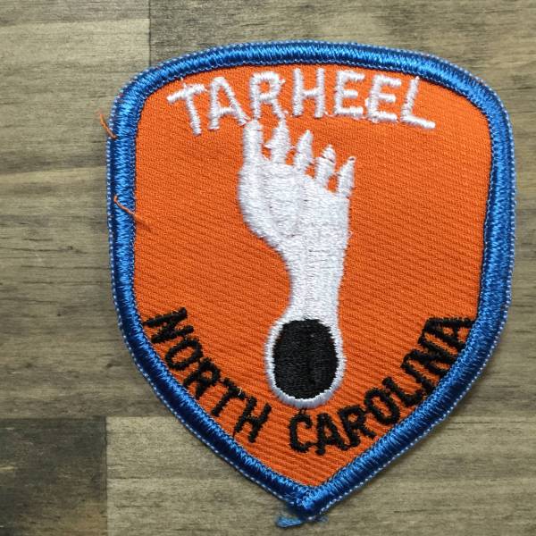 80's デッドストック 企業ワッペン TARHEEL NORTH CAROLINA 新品 即決 SETAGAYA BASE 世田谷ベース