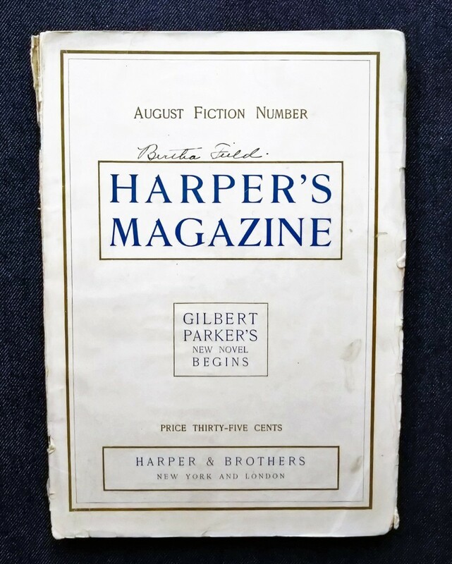 1912年 Harper's Monthly magazine 洋書 William James Aylward/Frank Craig/Gilbert Parker/Elizabeth Shippen Green 挿絵イラスト