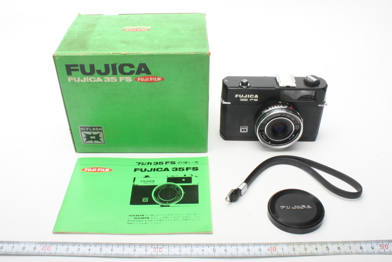 ※ FUJICA フジカ FUJIFILM 富士フィルム　FUJICA 35 FS フジカ35FS　fujinon 35mm f2.8 箱付き　4395