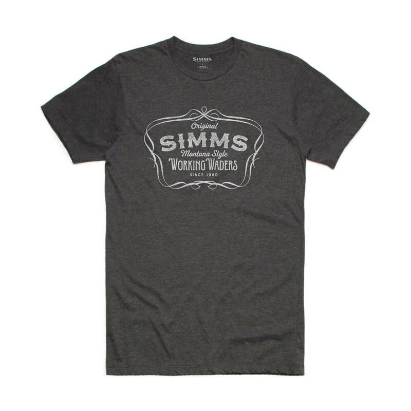 MMS M's Montana Style T-Shirt Charcoal Heather US-M シムス　 Tシャツ