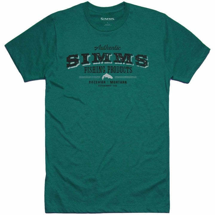 SIMMS M's Working Class T-Shirt Dark Teal Heather US-S　シムス　 Tシャツ