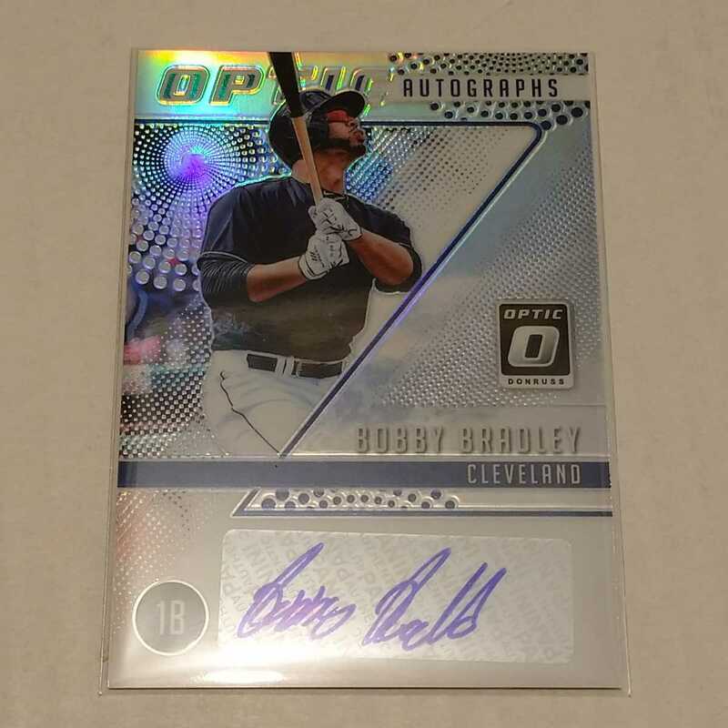 【Bobby Bradley】2018 Donruss Optic Autograph