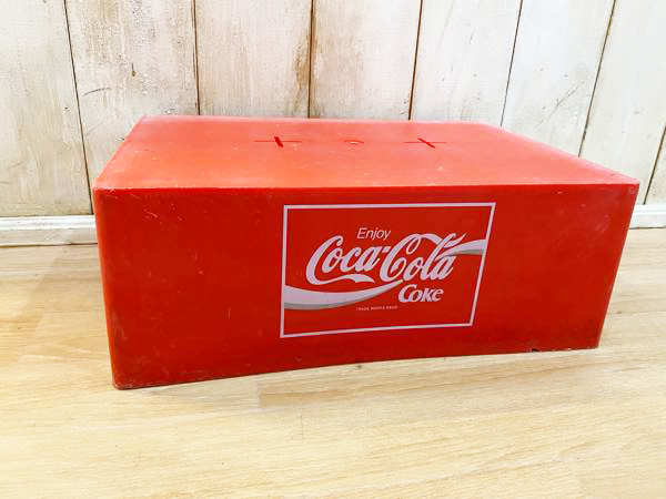 ☆Coca-Cola/コカコーラ ボトルケース&瓶ボトル レトロアンティーク vintage ヴィンテージ コレクション 箱 古道具 古家具☆