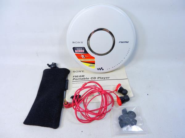 δSony CD/AM・FMラジオ　 Walkman D-FJ041　単三電池式　ソニー　ウォークマン