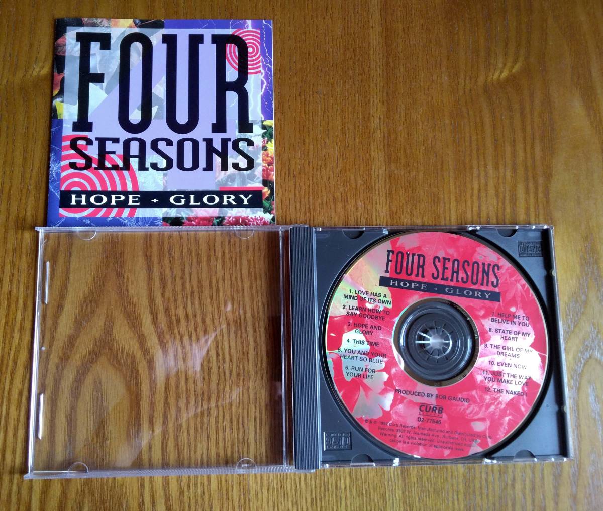 《新品同様》FOUR SEASONS フォー・シーズンズ HOPE + GLORY ホープ＆グローリー
