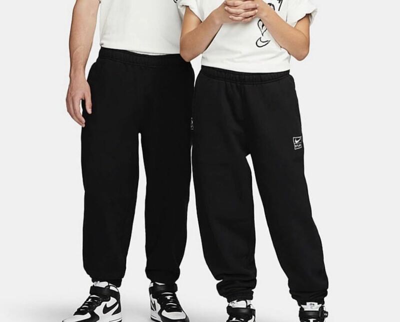 【国内正規保証】 Stussy × Nike NRG Washed Fleece Pant L ナイキ × ステューシー フリース パンツ
