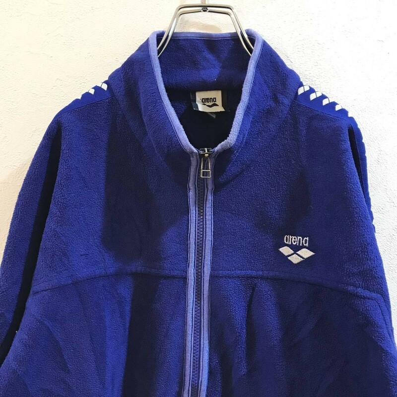 ◆大きいサイズ◆L◆ARENA/アリーナ　フリース ジャケット ブルー 青 メンズ L ON1202　パーカー