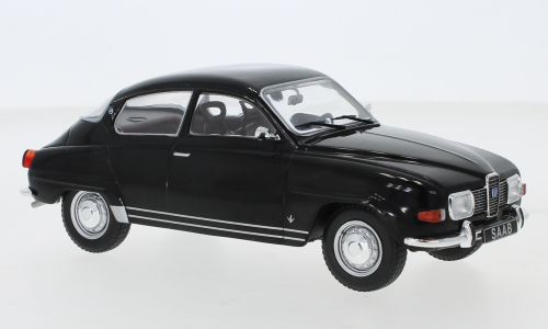 1/24 サーブ ブラック 黒 Saab 96 V4 black 1970 1:24 WhiteBox 梱包サイズ80