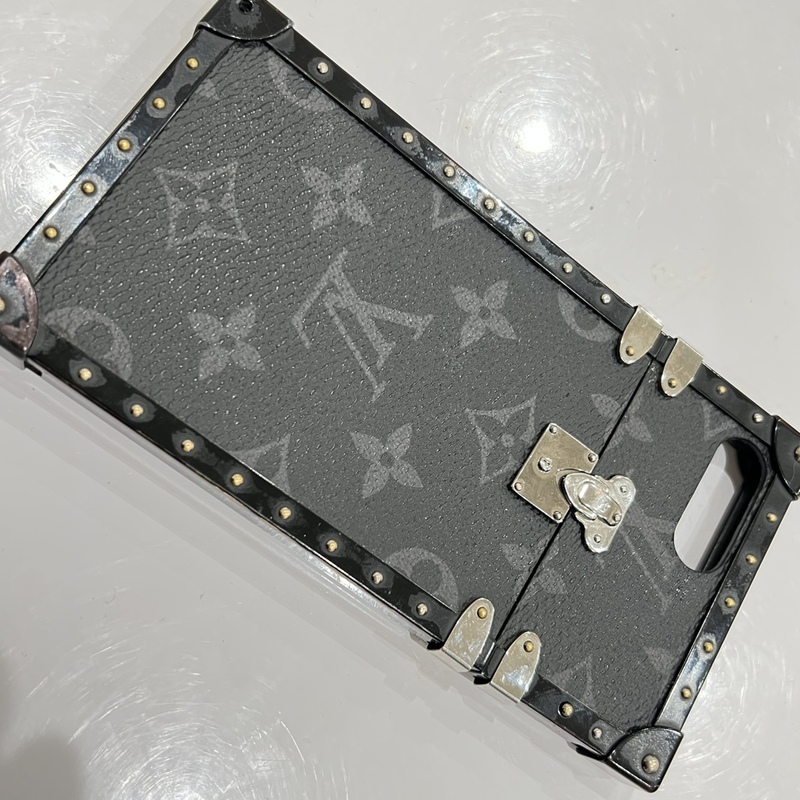 ●LOUIS VUITTON ヴィトン モノグラムエクリプス ブラック アイトランク M64404 iPhone 7+ プラス スマホ カバー アイフォンケース /T03001