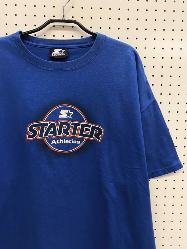 1990s ～ STARTER オーバーサイズ Tシャツ XL 青 ★ ビンテージ NBA NFL 90s ビッグシルエット