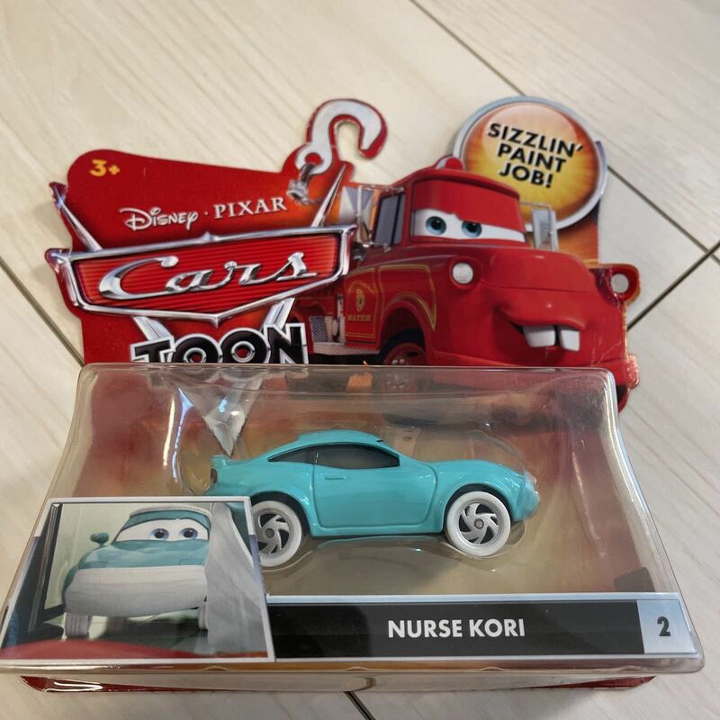 マテル カーズ ナース コリー　NURSE KORI CARS MATTEL DISNEY TOON トゥーン ミニカー キャラクター カー　東京　メーター