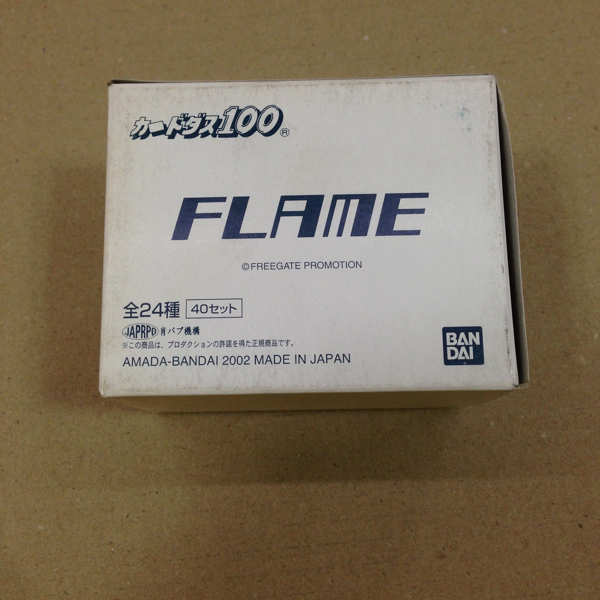 カードダス100 デッドストック FLAME フレイム バンダイ 天田印刷加工株式会社 C