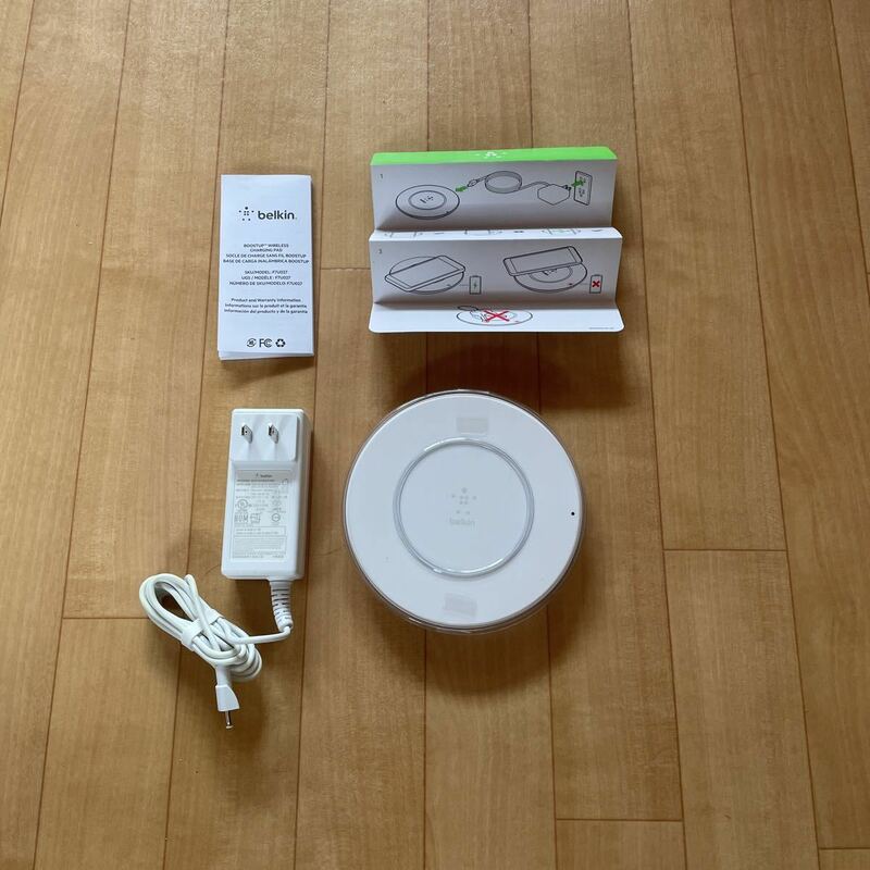 スマホワイアレス充電器/belkin/boost↑up wireless charging pad/7.5w