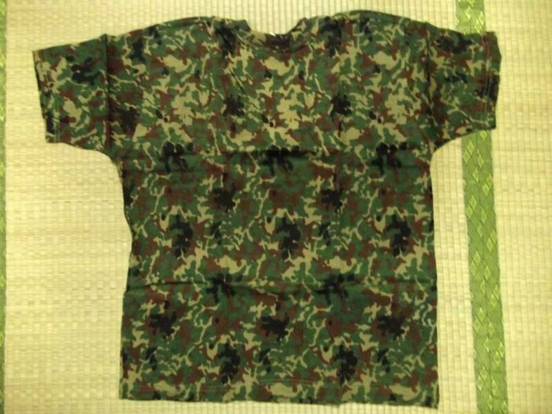 迷彩Tシャツ LLサイズ 3 MEN'S CREW NECK T-SHIRT 綿100% 日本ニット中央卸商業組連合会 中国製