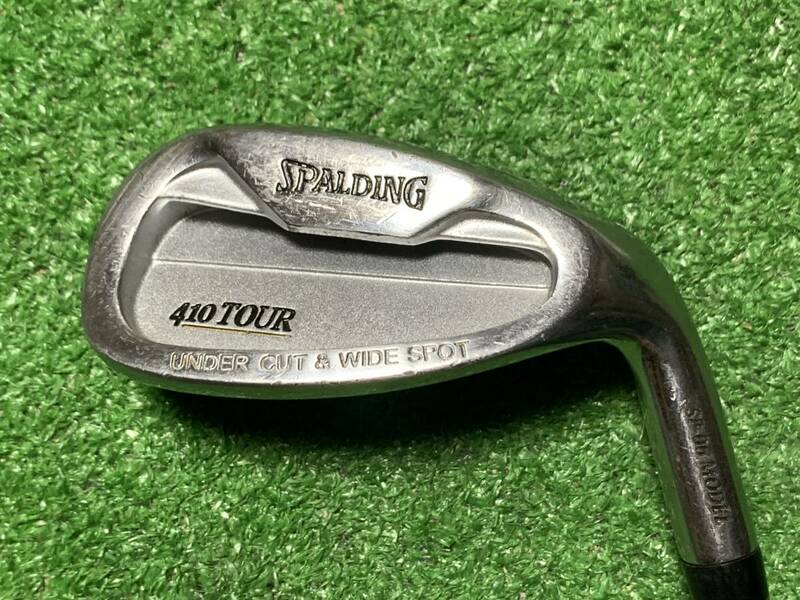 SAI-1309　中古　単品ウェッジ　SPALDING スポルディング　410TOUR　PW ピッチング　純正カーボン　Flex S