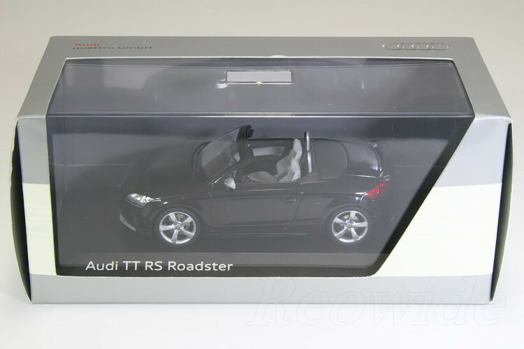 シュコー 1/43 アウディ TT RS ロードスター ファントムブラック Audi TT RS Roadster Phantom Black 5010910513